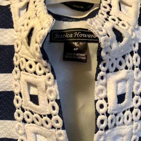 NWOT Jessica Howard nautical dress. - Picture 3 of 7